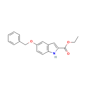 Ethyl 5-(phenylmethoxy)-1H-indole-2-carboxylate