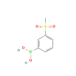 3-(Methylsulfonyl)phenylboronic acid