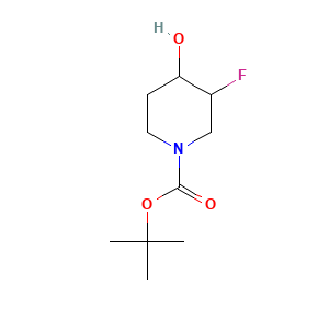 Tert-butyl 3-fluoro-4-hydroxypiperidine-1-carboxylate