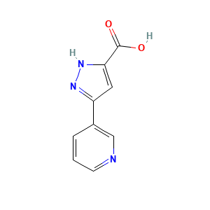 3-(pyridin-3-yl)-1H-pyrazole-5-carboxylic acid