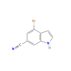 4-bromo-1H-indole-6-carbonitrile