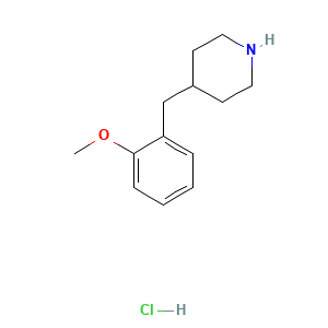 4-[(2-Methoxyphenyl)methyl]piperidine hydrochloride