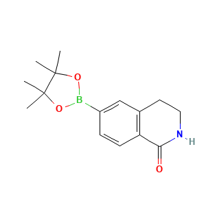 6-(Tetramethyl-1,3,2-dioxaborolan-2-yl)-1,2,3,4-tetrahydroisoquinolin-1-one