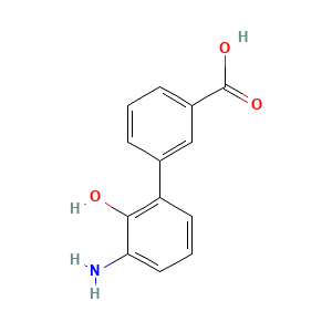 3-(3-Amino-2-hydroxyphenyl)benzoic acid