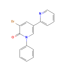 3-Bromo-1-phenyl-5-(pyridin-2-yl)-1,2-dihydropyridin-2-one