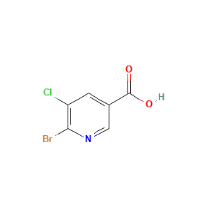 6-Bromo-5-chloropyridine-3-carboxylic acid