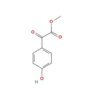Benzeneacetic acid, 4-hydroxy-alpha-oxo-, methyl ester