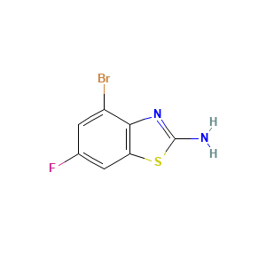 4-Bromo-6-fluoro-1,3-benzothiazol-2-amine