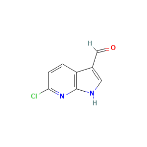 6-Chloro-1H-pyrrolo(2,3-b)pyridine-3-carbaldehyde