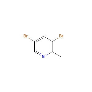 3,5-Dibromo-2-methylpyridine