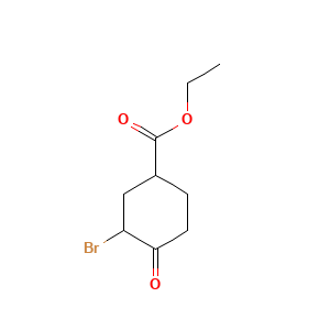 Ethyl 3-bromo-4-oxocyclohexane-1-carboxylate