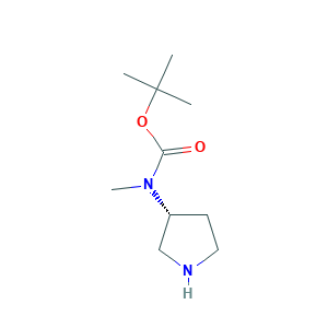 tert-Butyl methyl((3R)-pyrrolidin-3-yl)carbamate