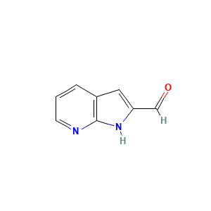 1H-Pyrrolo(2,3-b)pyridine-2-carbaldehyde