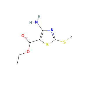 Ethyl 4-amino-2-(methylsulfanyl)-1,3-thiazole-5-carboxylate