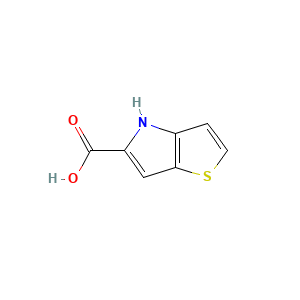 4H-thieno(3,2-b)pyrrole-5-carboxylic acid