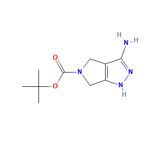 3-Amino-2,6-dihydro-pyrrolo(3,4-c)pyrazole-5(4H)-carboxylic acid 1,1-dimethylethyl ester