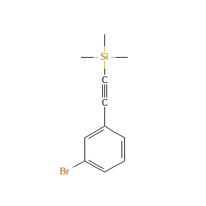 ((3-Bromophenyl)ethynyl)trimethylsilane