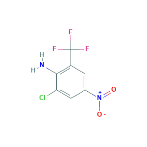 2-Amino-3-chloro-5-nitrobenzotrifluoride