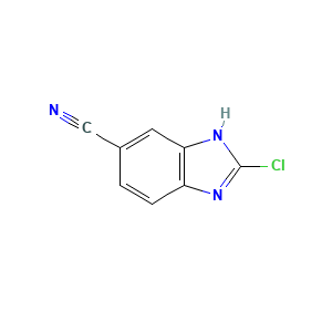 2-Chloro-1H-benzimidazole-6-carbonitrile
