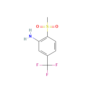 2-(Methylsulfonyl)-5-(trifluoromethyl)aniline