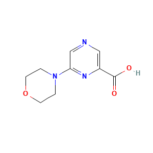 6-morpholin-4-ylpyrazine-2-carboxylic Acid
