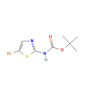 tert-butyl N-(5-bromo-1,3-thiazol-2-yl)carbamate