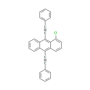 1-Chloro-9,10-bis(phenylethynyl)anthracene