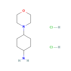 Rac-(1r,4r)-4-(morpholin-4-yl)cyclohexan-1-amine dihydrochloride