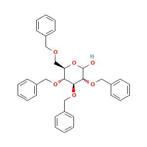 2,3,4,6-Tetrakis-O-(phenylmethyl)-D-glucopyranose