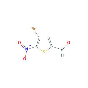 4-Bromo-5-nitrothiophene-2-carbaldehyde
