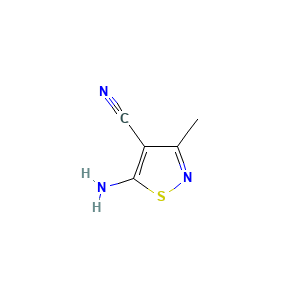 5-Amino-3-methyl-1,2-thiazole-4-carbonitrile