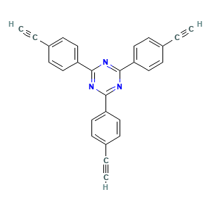 2,4,6-Tris(4-ethynylphenyl)-1,3,5-triazine