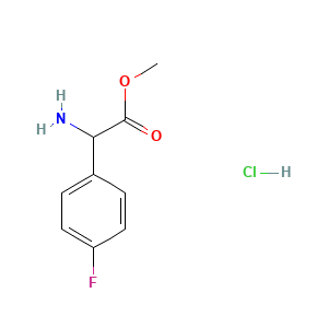 Methyl 2-amino-2-(4-fluorophenyl)acetate hydrochloride