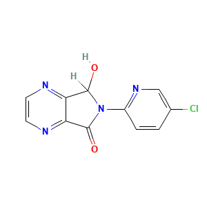 6-(5-Chloro-2-pyridyl)-6,7-dihydro-7-hydroxy-5H-pyrrolo(3,4-b)pyrazin-5-one