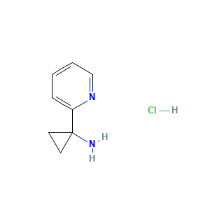 1-(Pyridin-2-yl)cyclopropan-1-amine hydrochloride