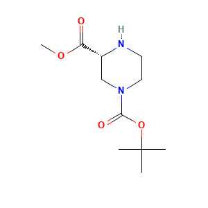 1-tert-Butyl 3-methyl (3R)-piperazine-1,3-dicarboxylate
