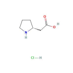 (R)-2-(Pyrrolidin-2-yl)acetic acid hydrochloride