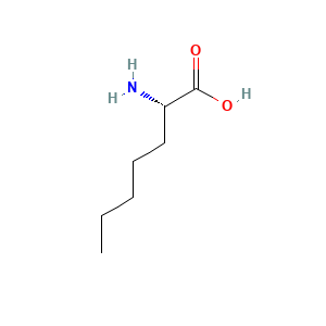 (2S)-2-aminoheptanoic acid