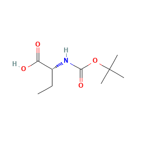 (2R)-2-[(2-methylpropan-2-yl)oxycarbonylamino]butanoic acid