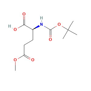 (S)-2-((tert-butoxycarbonyl)amino)-5-methoxy-5-oxopentanoic acid