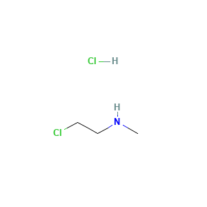 Ethanamine, 2-chloro-N-methyl-, hydrochloride (1:1)