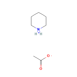 Piperidinium acetate