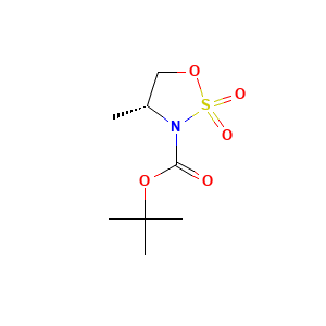 (4R)-2,2-Dioxido-4-methyl-1,2,3-oxathiazolidine,N-BOC protected