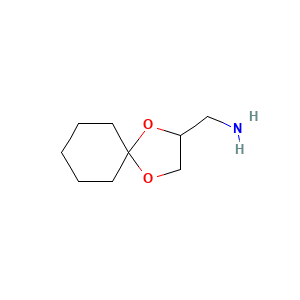 (1,4-Dioxaspiro(4.5)decan-2-yl)methanamine