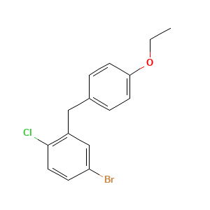4-Bromo-1-chloro-2-(4-ethoxy-benzyl)-benzene