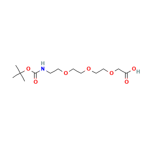 2-{2-[2-(2-{[(Tert-butoxy)carbonyl]amino}ethoxy)ethoxy]ethoxy}acetic acid