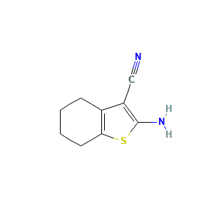 2-Amino-4,5,6,7-tetrahydrobenzo(b)thiophene-3-carbonitrile