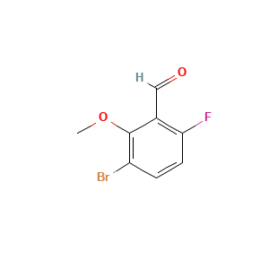 3-Bromo-6-fluoro-2-methoxybenzaldehyde