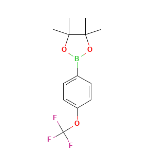 4,4,5,5-Tetramethyl-2-[4-(trifluoromethoxy)phenyl]-1,3,2-dioxaborolane