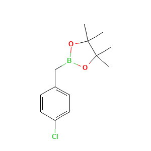 2-((4-Chlorophenyl)methyl)-4,4,5,5-tetramethyl-1,3,2-dioxaborolane
